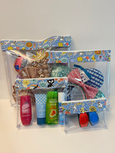 Travel Bag Set - Blue Princess Stickers