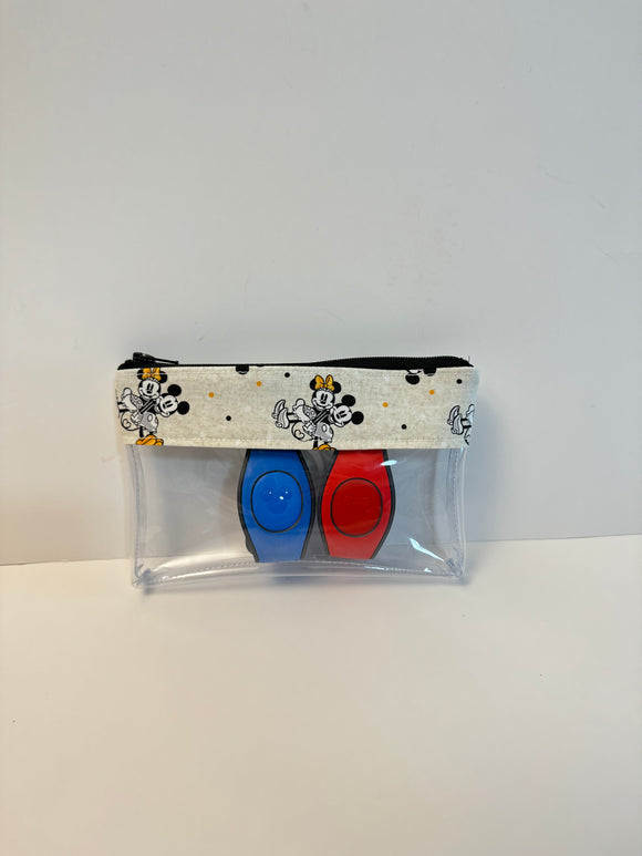 Mini Travel Bag - Back to Back Mickey and Minnie