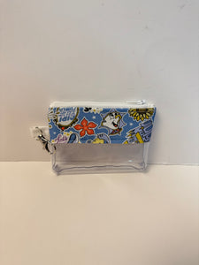 Coin Bag - Blue Princess Stickers