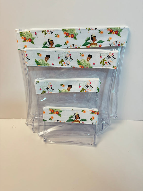 Travel Bag Set -  Tiana and Naveen