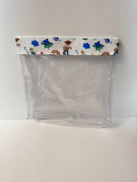 Large Travel Bag - Toy Story on White