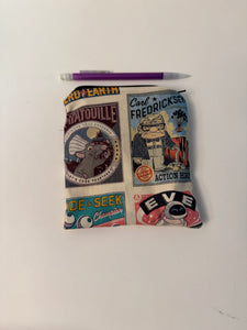 Privacy Pouch - Pixar Posters