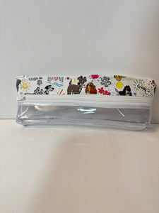 Toothbrush Bag - white disney dogs