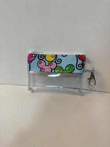 Coin Bag - Blue Mickey Balloons