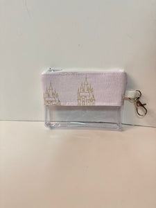 Coin Bag - Pink Castle