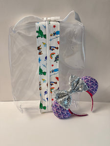 Large Hanging Boxy Bag - Toy Story on White