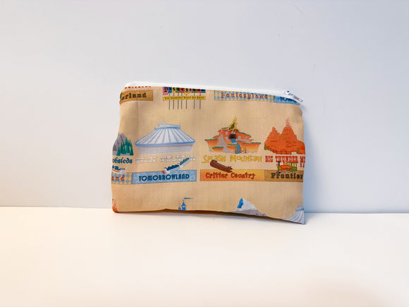 Reusable Snack Bag - Disney Mountains