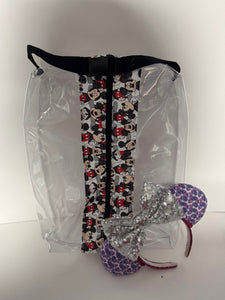 Large Hanging Boxy Bag - Mickey Faces