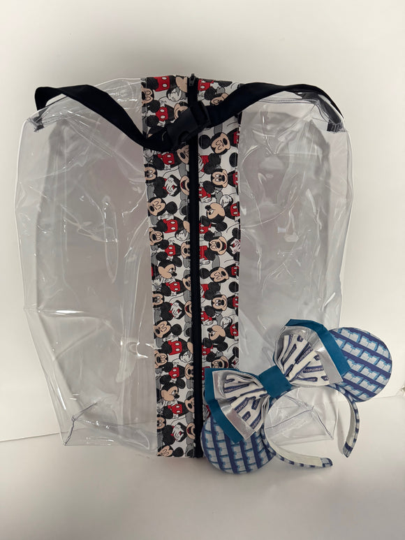 X-Large HANGING Boxy Bag - Mickey Faces