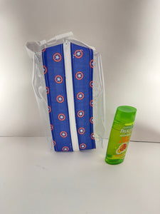 Small Hanging Boxy Bag - Cap's Shield
