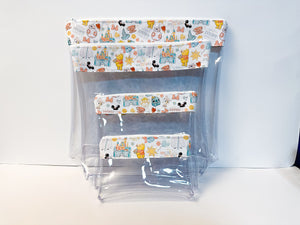 Travel Bag Set - Pastel Icons