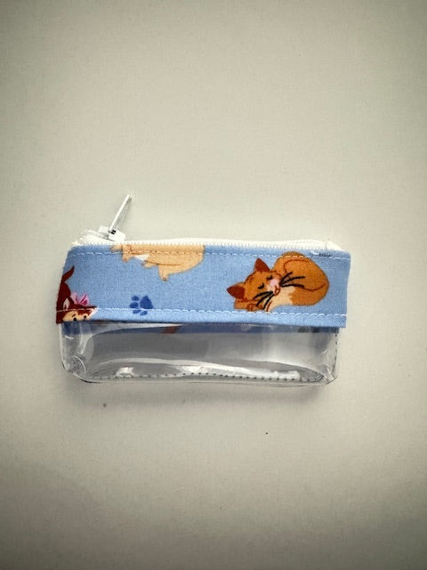 Floss Bag - Blue Disney Cats
