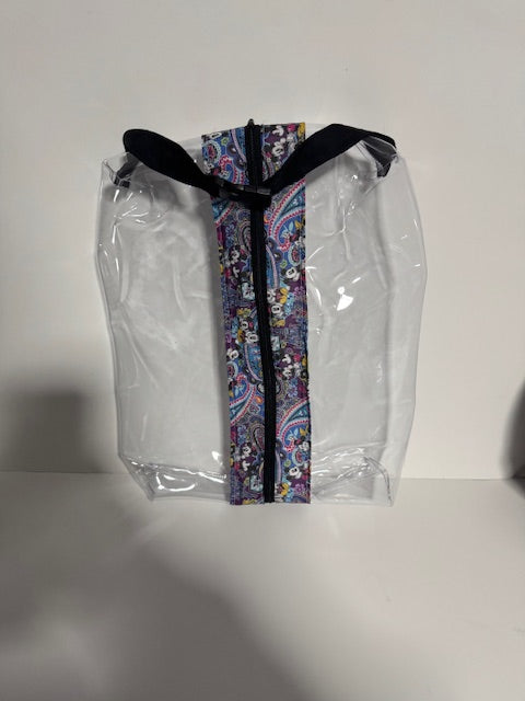 Large Hanging Boxy Bag - VB Floral Mickey and Minnie