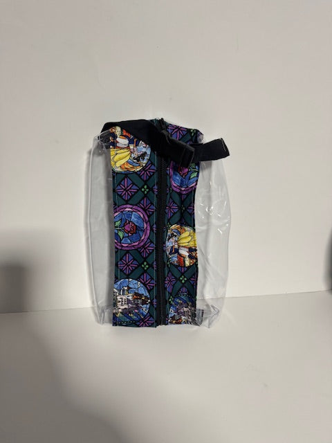 Small Hanging Boxy Bag - Green Beauty and the Beast