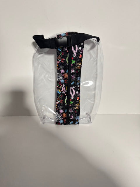 Medium Hanging Boxy Bag - Tiny Black Disney Sketch