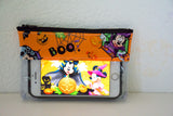 Mini Orange Halloween Mickey Bag