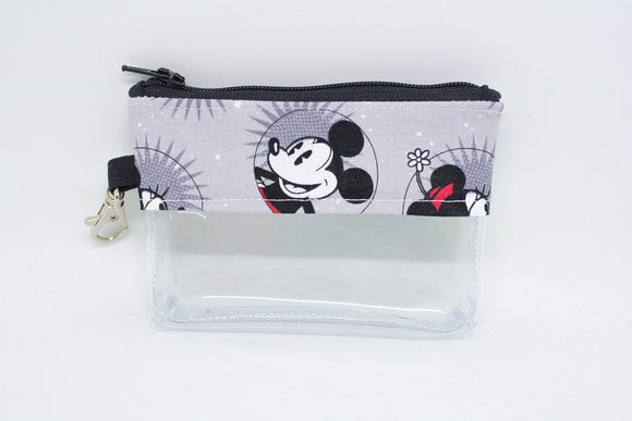 Coin Bag - Smiling Mickey and Minnie