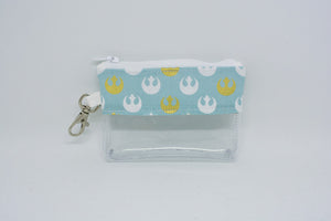 Coin Bag - Rebel Logo Blue
