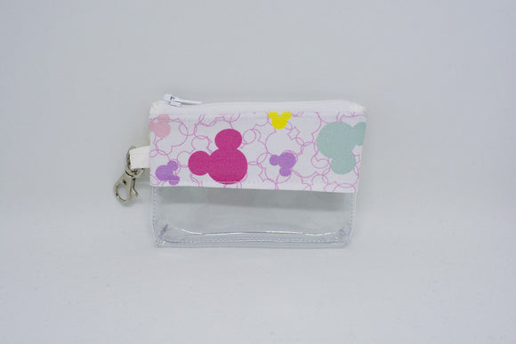 Coin Bag - Pastel Mickey Heads