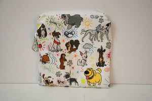 Privacy Pouch - White Disney Dogs