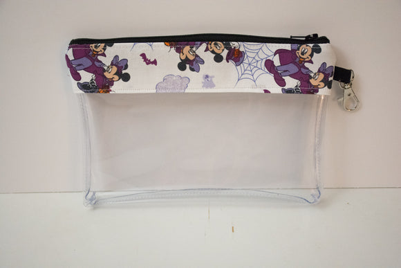 Clip and Go Bag - Purple Mickey Halloween