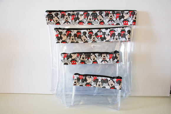 Travel Bag Set - Laughing Mickey