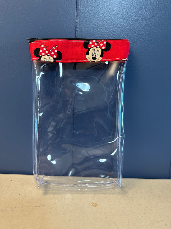 Bottle Bag - Red Minnie Faces