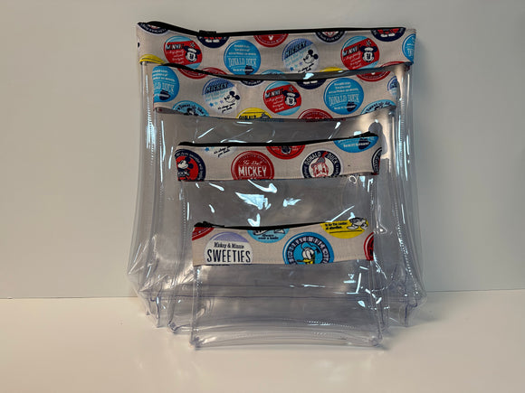 Travel Bag Set -  Vintage Logos