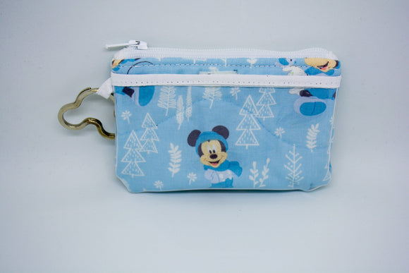 Keychain ID Wallet - Winter Mickey